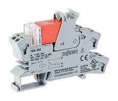 788-304 - WAGO - 788-304 - Power Relay, SPDT, 24 VDC, 16 A, 788 Series, DIN Rail, DC