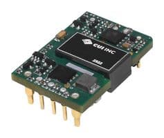 PQC50-48-S5N-O - CUI - PQC50-48-S5N-O - Isolated Through Hole DC/DC Converter, ITE, 2:1, 50 W, 1 Output, 5 V, 10 A