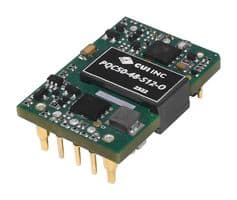 PQC50-48-S12N-O - CUI - PQC50-48-S12N-O - Isolated Through Hole DC/DC Converter, ITE, 2:1, 50 W, 1 Output, 12 V, 4.17 A