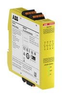 2TLA010040R0001 - ABB - 2TLA010040R0001 - Safety Relay, 24 VDC, 3PST-NO, SPST-NC, Sentry BSR10 Series, DIN Rail, 5 A, Push In