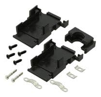 173114-0264 - 173114-0264 - D Sub Backshell, 173114 Series, DA, 180°, ABS (Acrylonitrile Butadiene Styrene) Body