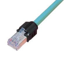 TM21CP-88P(03) - HIROSE / HRS - TM21CP-88P(03) - Modular Connector, RJ45 Plug, 1 x 1 (Port), 8P8C, Cat5e, Cable Mount