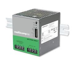 MPITF960-26B24 - MULTICOMP PRO - MPITF960-26B24 - AC/DC DIN Rail Power Supply, 3-phase, ITE, Industrial & Laboratory Equipment, 1 Output, 960 W, 24 V
