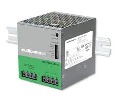 MPITF960-26B36 - MULTICOMP PRO - MPITF960-26B36 - AC/DC DIN Rail Power Supply, 3-phase, ITE, Industrial & Laboratory Equipment, 1 Output, 960 W, 36 V