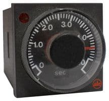 405C-100-F-1-X - ATC - 405C-100-F-1-X - Analogue Timer, 405C Series, On-Delay, 1 s, 10 h, 6 Ranges, 2 Changeover Relays