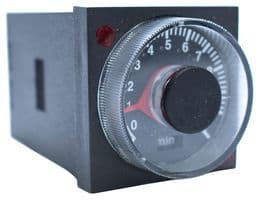 407C-100-F-3-X - ATC - 407C-100-F-3-X - Analogue Timer, 407C Series, On-Delay, Off-Delay, Interval, 1 s, 10 h, 6 Ranges
