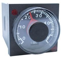 417B-100-F-2-X - ATC - 417B-100-F-2-X - Analogue Timer, 417B Series, Off-Delay, 10 s, 10 min, 3 Ranges, 2 Changeover Relays