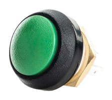 SA12-RB-N-GR-B-N-G - ITW SWITCHES - SA12-RB-N-GR-B-N-G - Industrial Pushbutton Switch, SA12 Series, 13.58 mm, SPDT-DB, Momentary, Round Domed, Green