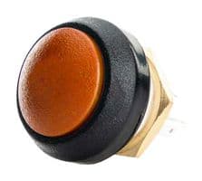 SA12-RB-N-OR-B-N-G - ITW SWITCHES - SA12-RB-N-OR-B-N-G - Industrial Pushbutton Switch, SA12 Series, 13.58 mm, SPDT-DB, Momentary, Round Domed, Orange