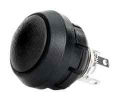 SA12-RB-N-BK-S-N-G - ITW SWITCHES - SA12-RB-N-BK-S-N-G - Industrial Pushbutton Switch, SA12 Series, 13.58 mm, SPDT-DB, Momentary, Round Domed, Black