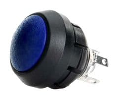 SA12-RB-N-BL-S-N-G - ITW SWITCHES - SA12-RB-N-BL-S-N-G - Industrial Pushbutton Switch, SA12 Series, 13.58 mm, SPDT-DB, Momentary, Round Domed, Blue
