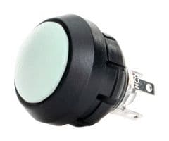 SA12-RB-N-WH-S-N-G - ITW SWITCHES - SA12-RB-N-WH-S-N-G - Industrial Pushbutton Switch, SA12 Series, 13.58 mm, SPDT-DB, Momentary, Round Domed, White
