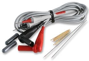 FLUKE TL910 - FLUKE - FLUKE TL910 - Test Lead Set, Test Tip Probe, 4mm Right Angle Banana Plug, Shrouded, 1 kV, 3 A, Black, Red, 1 m