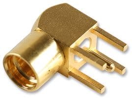 85_MMCX-50-0-1/111_OH - HUBER+SUHNER - 85_MMCX-50-0-1/111_OH - RF / Coaxial Connector, MMCX Coaxial, Right Angle Jack, Through Hole Right Angle, 50 ohm