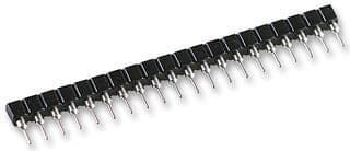 1-1814655-5 - TE CONNECTIVITY - 1-1814655-5 - IC & Component Socket, 20 Contacts, SIP Socket, 2.54 mm, Beryllium Copper