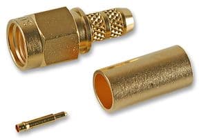 11_SMA-50-3-5/111_NH - HUBER+SUHNER - 11_SMA-50-3-5/111_NH - RF / Coaxial Connector, SMA Coaxial, Straight Plug, Solder, 50 ohm, RG58C, Beryllium Copper