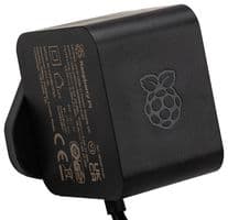SC1158 - RASPBERRY-PI - SC1158 - Power Supply, USB-C, 5.1 V, 5 A, Black, US Plug