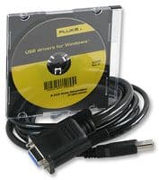 FLUKE 884X-USB - FLUKE - FLUKE 884X-USB - Test Accessory, Cable Adaptor, RS-232 Interface Adapter Cable