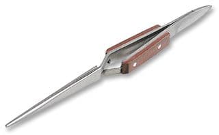 1PK-118T-F - DURATOOL - 1PK-118T-F - Tweezer, Heavy Duty, Precision, Stainless Steel Body, Stainless Steel Tip