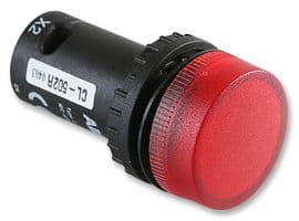 CL-502R - ABB - CL-502R - LED Panel Mount Indicator, Pilot Light, Red, 24 V, 15 mA, 60 mcd, Not Rated