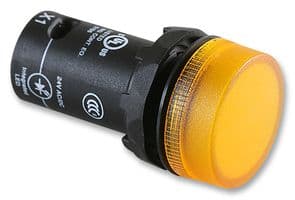 CL-502Y - ABB - CL-502Y - LED Panel Mount Indicator, Pilot Light, Yellow, 24 V, 15 mA, 60 mcd, Not Rated