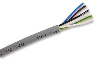 117305 - LUTZE - 117305 - Multicore Cable, SuperFlex Sensor, Unscreened, 4 Core, 0.34 mm², 82 ft, 25 m