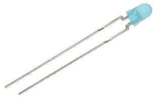 TLHY4400 - VISHAY - TLHY4400 - LED, Yellow, Through Hole, T-1 (3mm), 20 mA, 2.4 V, 594 nm