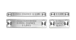 544-80102 MBML10X90-SS316L-ML - HELLERMANNTYTON - 544-80102 MBML10X90-SS316L-ML - Wire Marker, Embossing, Blank (No Legend), 10mm x 89.5mm, 6 mm