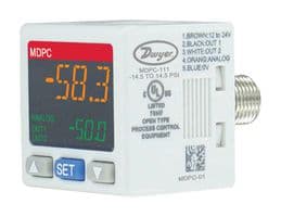 MDPC-121 - DWYER - MDPC-121 - PRESSURE CONTROLLER,RANGE -14.5 PSI TO