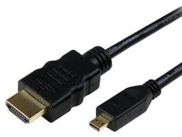 HDADMM50CM - STARTECH - HDADMM50CM - Audio / Video Cable Assembly, 50cm Micro HDMI to HDMI Cable with Ethernet, 4K, Adapter Cable
