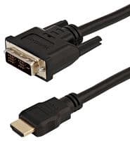HDDVIMM150CM - STARTECH - HDDVIMM150CM - Audio / Video Cable Assembly, 1.5m DVI to HDMI Cable, HDMI DVI-D Video Adapter
