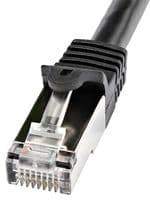 N6SPAT1MBK - STARTECH - N6SPAT1MBK - Ethernet Cable, Cat6 Patch Cable, Shielded (SFTP), 1m, Black