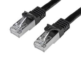 N6SPAT3MBK - STARTECH - N6SPAT3MBK - Ethernet Cable, Cat6 Patch Cable, Shielded (SFTP), 3m, Black