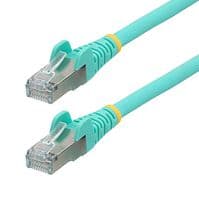 NLAQ-50C-CAT6A-PATCH - STARTECH - NLAQ-50C-CAT6A-PATCH - Ethernet Cable, 50cm CAT6a Ethernet Cable LSZH, 10 GbE Snagless 100W PoE SFTP Network Cord