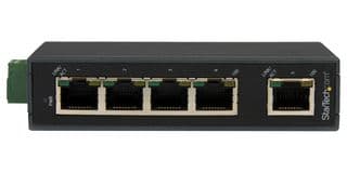 IES5102 - STARTECH - IES5102 - Switch, 5 Port Industrial Ethernet Switch, DIN Rail Mountable, Fast 10/100 Switch