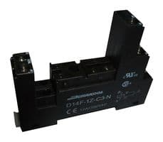 D14F-1Z-C3-N - DURAKOOL - D14F-1Z-C3-N - Relay Socket, DIN Rail, Screw, 5 Pins, 10 A, 300 VAC, D14F Series