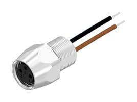 42-01000 - AMPHENOL CONEC - 42-01000 - Sensor Cable, A Coded, M8 Receptacle, Free End, 3 Positions, 200 mm, 7.9 "