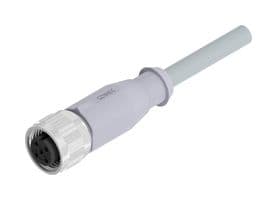 43-10040 - AMPHENOL CONEC - 43-10040 - Sensor Cable, A Coded, M12 Receptacle, Free End, 5 Positions, 2 m, 6.6 ft