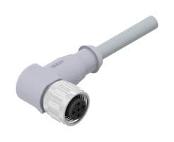 43-10209 - AMPHENOL CONEC - 43-10209 - Sensor Cable, A Coded, 90° M12 Receptacle, Free End, 5 Positions, 3 m, 9.8 ft