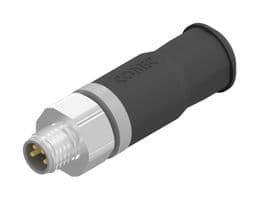 42-00007 - AMPHENOL CONEC - 42-00007 - Sensor Connector, M8, Male, 4 Positions, Solder Pin, Straight Cable Mount