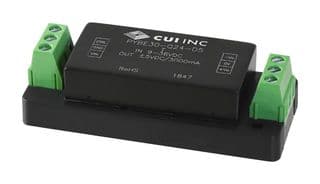PYBE30-Q48-S12H-T - CUI - PYBE30-Q48-S12H-T - Isolated Chassis Mount DC/DC Converter, With Heatsink, ITE, Module, 4:1, 30 W, 1 Output, 12 VDC