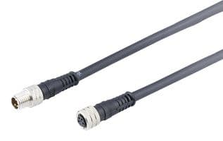 120087-8359 - MOLEX - 120087-8359 - Sensor Cable, Nano-Change Receptacle, Nano-Change Plug, 4 Positions, 1 m, 3.28 ft