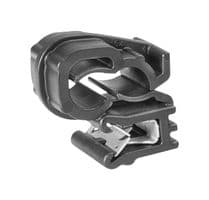 151-04010 EC1-3SPDHC6-7-PA66HSUV-BK - HELLERMANNTYTON - 151-04010 EC1-3SPDHC6-7-PA66HSUV-BK - Fastener, Edge Mount Wire Clip, 5.8 mm
