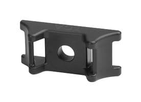 151-03955 DCTMM8-PA6GF30-BK - HELLERMANNTYTON - 151-03955 DCTMM8-PA6GF30-BK - Cable Tie Mount, Rivet, Screw, 8.3 mm, Black, Nylon 6 (Polyamide 6), Glass Fibre Reinforced