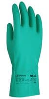 G/NITRA/GN/07 - UCI - G/NITRA/GN/07 - Gloves, Nitrile, Gauntlet, Green, NL15 Series, S
