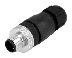 120071-0039 - MOLEX - 120071-0039 - Sensor Connector, Micro-Change 120071 Series, M12, Male, 4 Positions, Screw Pin