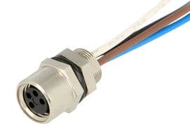 120031-0049 - MOLEX - 120031-0049 - Sensor Cable, M8, Double Ended, Nano-Change Receptacle, Free End, 4 Positions, 300 mm, 11.8 "