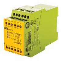 774730 - PILZ - 774730 - Safety Relay, 24 VDC, 3PST-NO, SPST-NC, DIN Rail, 8 A, Screw