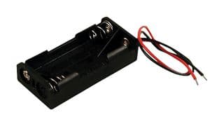 BH2AAAW - HAMMOND - BH2AAAW - Battery Holder, 2 x AAA, Wire Leads, BH Series