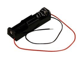 BH1AAW - HAMMOND - BH1AAW - Battery Holder, 1 AA, Chassis Mount, BH Series